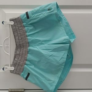 Lululemon Run Shorts with Zip Pocket and Liner